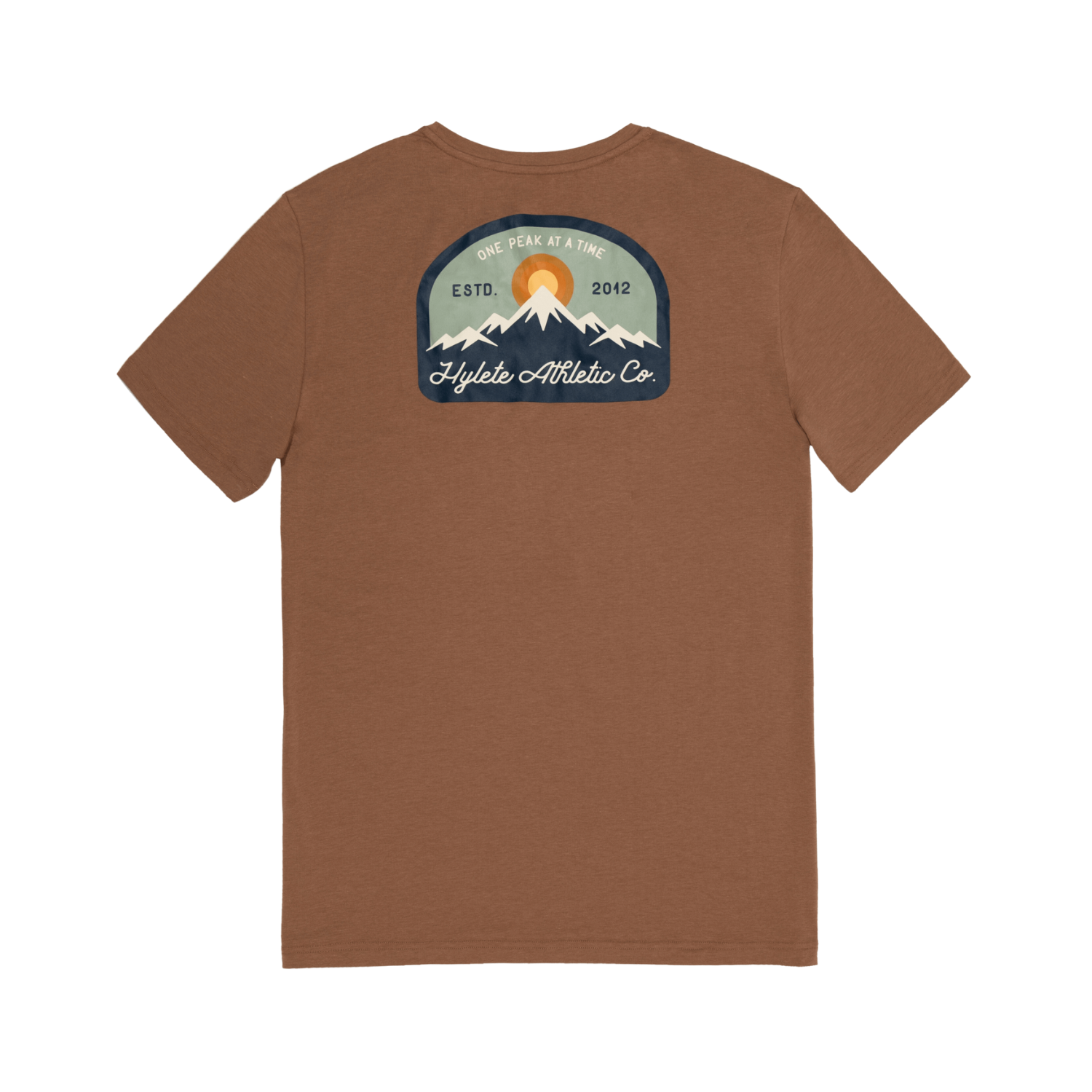 One Peak HY-Blend Crew Tee Raw Umber